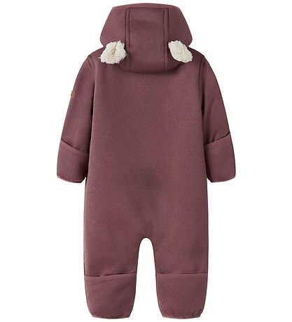Name It Softshell föt M. Flís - NbnMada08 - Rose Brown M. Eyra