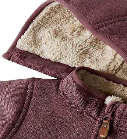 Name It Softshell föt M. Flís - NbnMada08 - Rose Brown M. Eyra