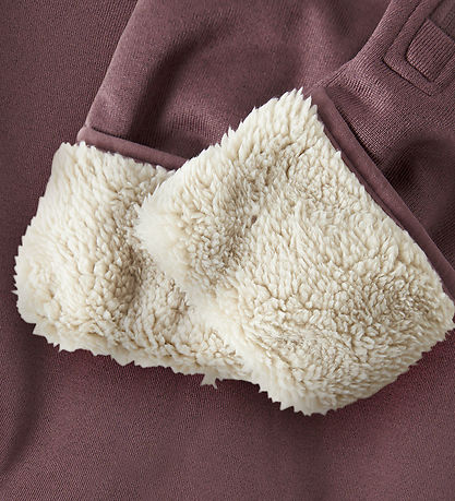Name It Softshell föt M. Flís - NbnMada08 - Rose Brown M. Eyra