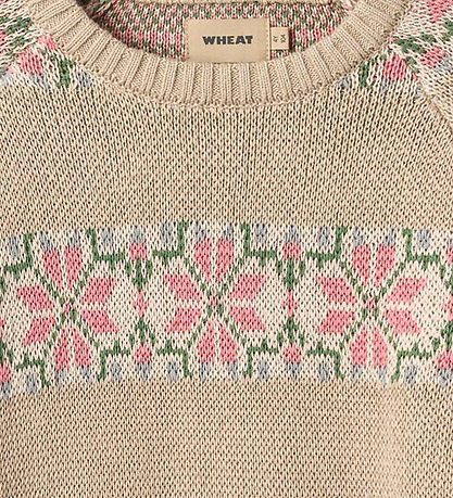 Wheat Blússa - Prjónað - Alberte - Hlýtt Sandur