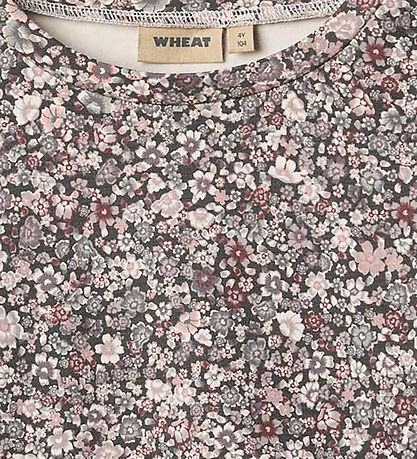 Wheat Blússa - Carolina - Purple Stone Blóm