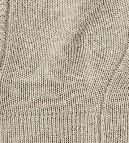 FUB Balaclava - Single Layer - Knitted - Wool - Oat Melange