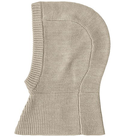 FUB Balaclava - Single Layer - Knitted - Wool - Oat Melange