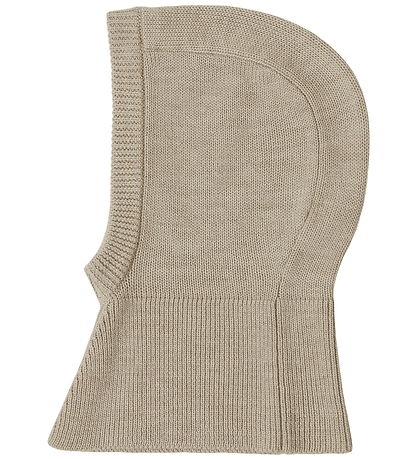 FUB Balaclava - Single Layer - Knitted - Wool - Oat Melange