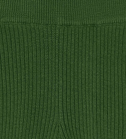 FUB Leggings - Rib - Knitted - Wool - Forest