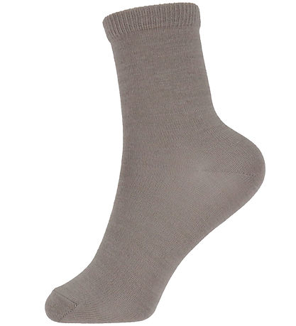 Name It Socks - 4-Pack - Wool/Cotton - NkfWak - Shadow Gray