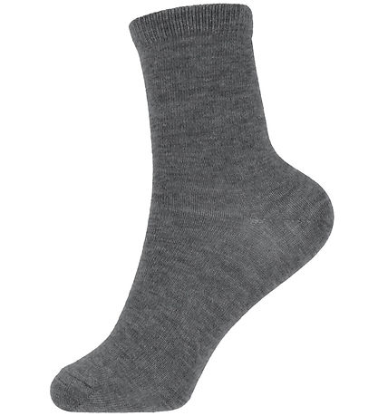 Name It Socken - 2er-Pack - Wolle/Baumwolle - NkmWak - Dark Grey