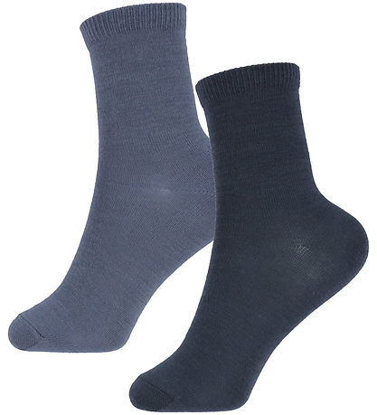 Name It Socken - 2er-Pack - Wolle/Baumwolle - NkmWak - Folkstone
