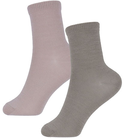 Name It Socken - 2er-Pack - Wolle/Baumwolle - NkfWak - Shadow Gr