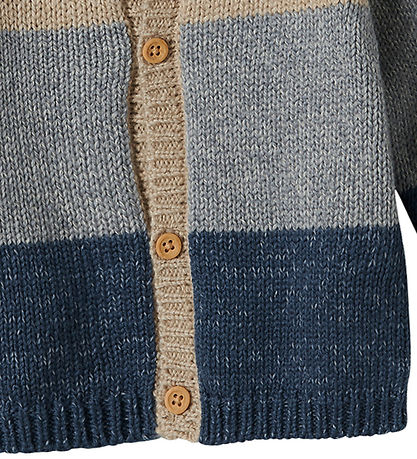 Name It Cardigan - Prjónað - NbmNúllur - Merki Blue