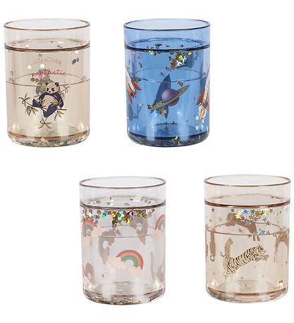 Konges Sløjd Glitter Koppar - 4-pack - Multi