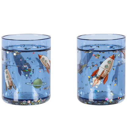 Konges Sløjd Glitter Cups - 2-Pack - Outer Space