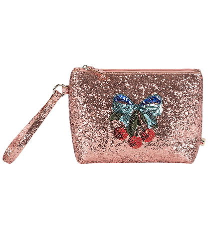 Konges Sløjd Snyrtitaska M. Aukahlutir - Glitter Rose