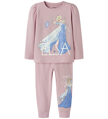 Name It Pyjama Set - 2 shared - NmfAplisa - Keepsake Lilac