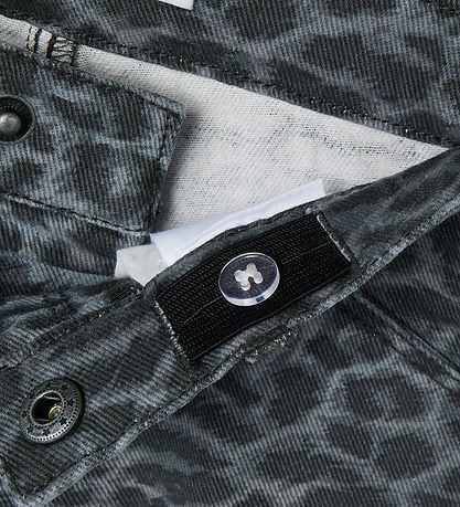 Name It Trousers - Denim - NmfBella - Night Owl/Grey Leopard