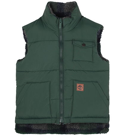 Timberland Dunväst m. Foder - Dark Green