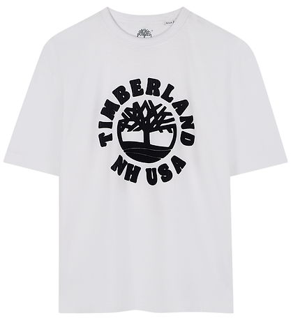 Timberland T-Shirt - Weiß m. Print