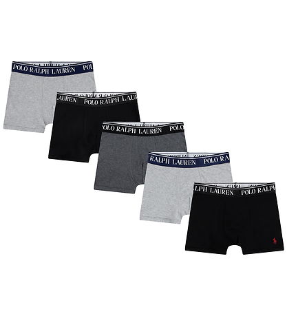 Polo Ralph Lauren Boxers - 5-Pack - Andover Heather