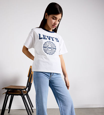 Levis Stuttermabolur - Sportlegur Oversized - BIG Dýfa M. Lógó