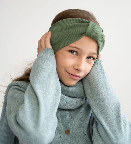 Minimalisma Headband - Alba - Wool - Greenery