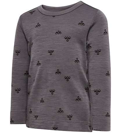 Hummel Bluse - HmlMini - Wolle - Anthrazit Grey