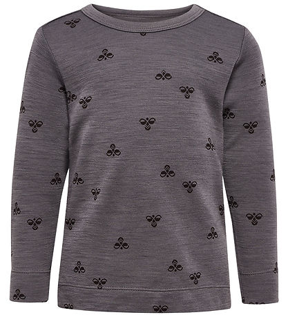Hummel Bluse - HmlMini - Wolle - Anthrazit Grey