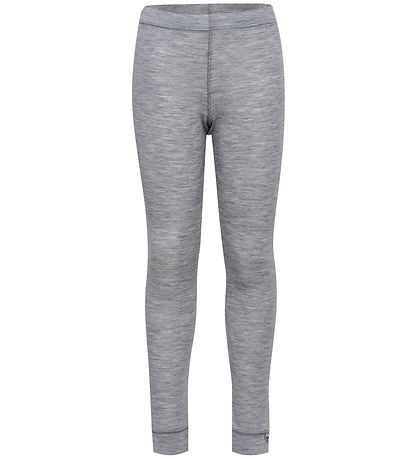 Hummel Leggings - HmlJr - Wool - Grey Melange