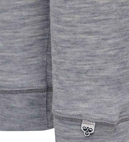 Hummel Leggings - HmlJr - Wool - Grey Melange