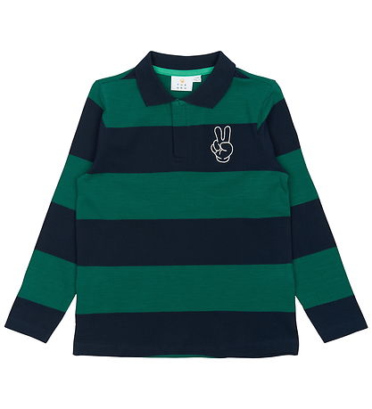 The New Pikétröja - Piké - TnPino - Marinblå Blazer Striped