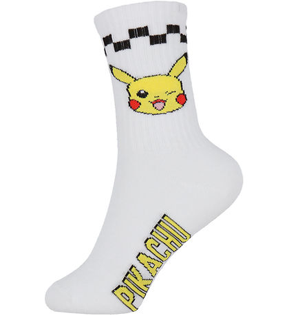 Name It Socks - 3-Pack - Pokémon - NkmJanaka - Bright White/3P