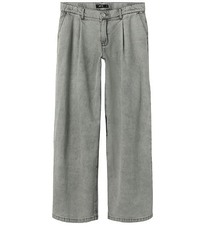 LMTD Jeans - Wide - NlfBea - Medium+ Grey Denim