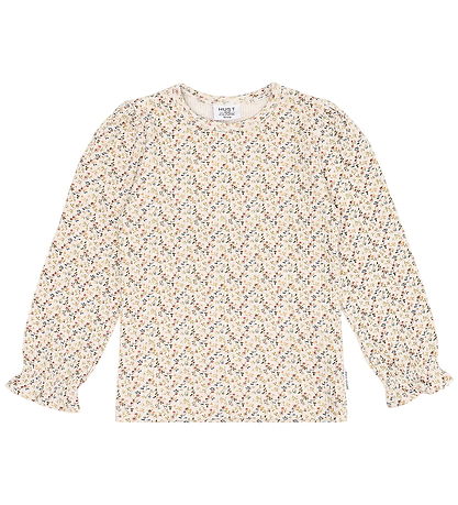 Hust and Claire - Blouse - Rib - Alma - Whisper Melange