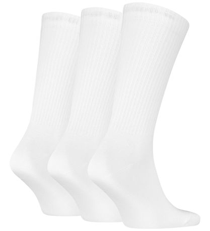 Puma Socks - Regular Crew - 3-Pack - White/Colored Logos