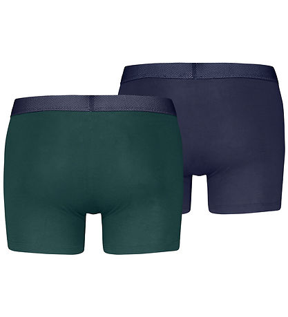 Puma Boxershorts - 2er-Pack - Grün/Navy