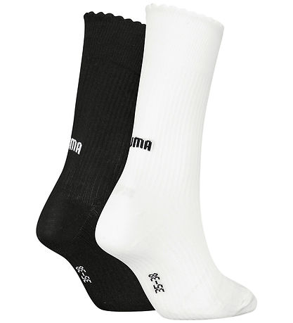Puma Socken - 2er-Pack - Weiß/Schwarz