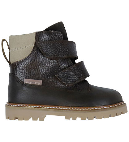 Angulus Vinterkängor - Tex - Dark Brown/Sand