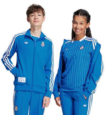 adidas Originals Cardigan - Real Madrid - Blue Bird/White