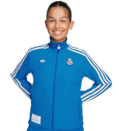 adidas Originals Cardigan - Real Madrid - Blue Bird/White