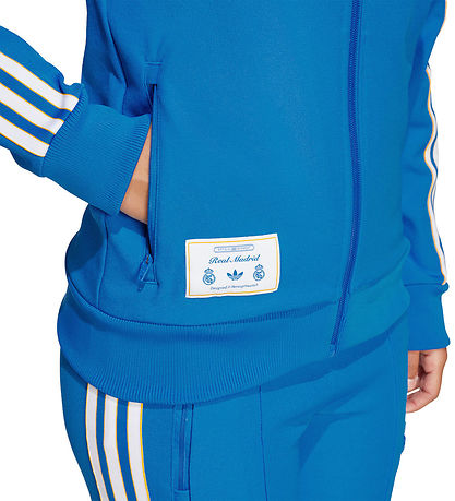 adidas Originals Cardigan - Real Madrid - Blue Bird/White