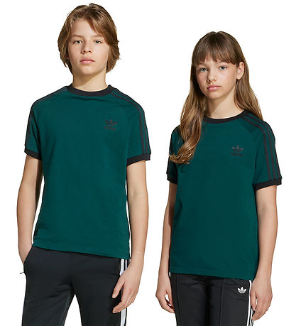adidas Originals Stuttermabolur - Aurora Klifur M. Svart
