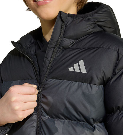 adidas Performance Puffer Jacket - J SD AOP - Black