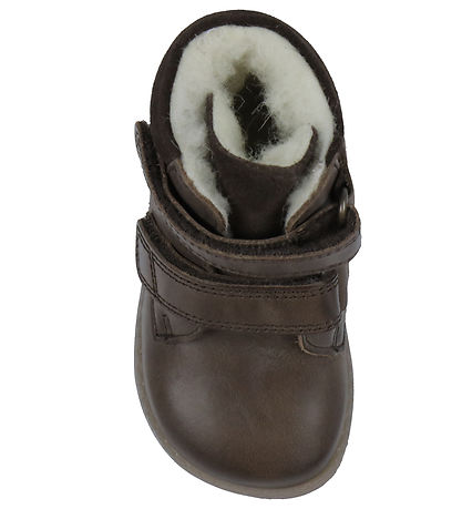 Bundgaard Vinterkängor - Vid passform - Rabbit - Dark Brown