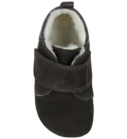 Bundgaard Innerskor - Vid passform - Teddy - Dark Brown
