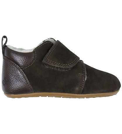 Bundgaard Innerskor - Vid passform - Teddy - Dark Brown