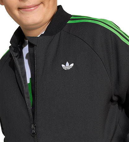 adidas Originals Bomberjacke - Minecraft - Schwarz