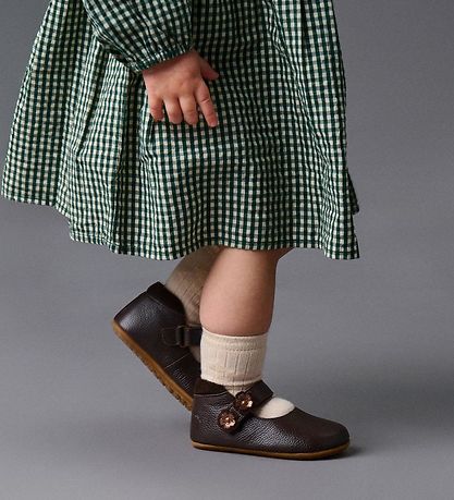 Bundgaard Ballerina Soft Sole Leather Shoes - Wide Fit - Aya Flo