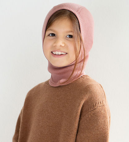 Minimalisma Balaclava - Single Layer - Rib - Wool - Elephant - R