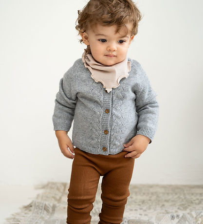 Minimalisma Cardigan - Inca - Wool- Grey Melange