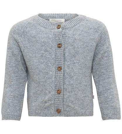Minimalisma Cardigan - Inca - Wool- Grey Melange