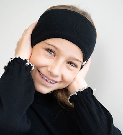 Minimalisma Headband - Asterix - Wool - Black